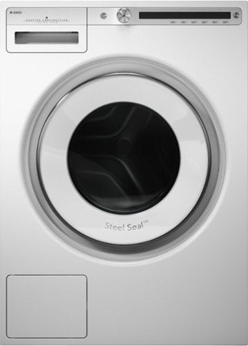 Asko - 2.8 Cu.Ft. High-Efficiency Front Load Washer, Steel Seal, 24.3 lb capacity, 1400 RPM max spin, Stackable - White