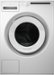 Asko - 2.1 Cu.Ft. High-Efficiency Front Load Washer, Steel Seal, 17.6 lb capacity, 1400 RPM max spin, Stackable - White