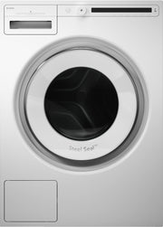 Asko - 2.1 Cu.Ft. High-Efficiency Front Load Washer, Steel Seal, 17.6 lb capacity, 1400 RPM max spin, Stackable - White
