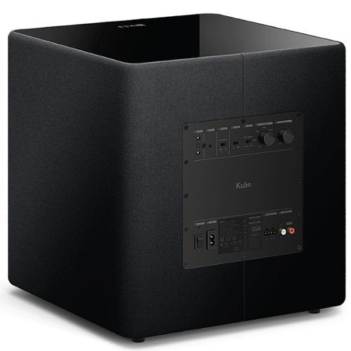 KEF - KUBE 12 MIE Subwoofer - Black