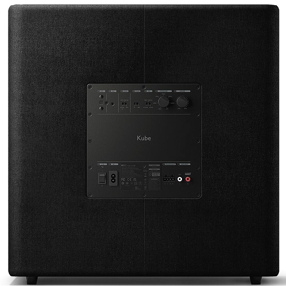 KEF - KUBE 15 MIE 300 Watt Subwoofer - Black