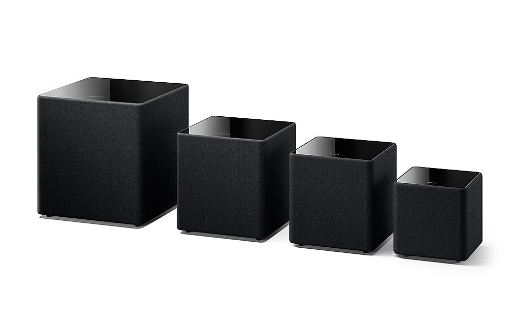 KEF - KUBE 15 MIE 300 Watt Subwoofer - Black