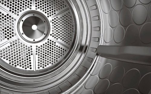 Asko - 5.1 cu. ft. Stackable Electric Vented Dryer - Butterfly Drying System, Soft Drum Technology, 13 Programs – Titanium