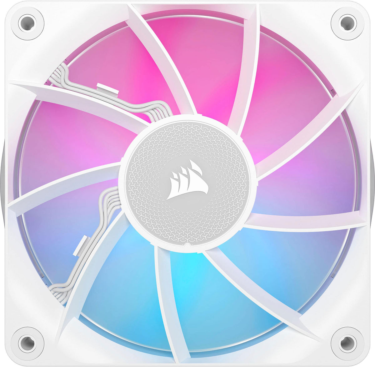 CORSAIR - iCUE LINK RX120 RGB 120mm PWM Computer Case Fan Expansion Fan - White
