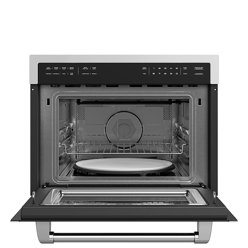 Thor Kitchen - 1.6 Cu. Ft. Built-In Microwave Oven - Stainless Steel