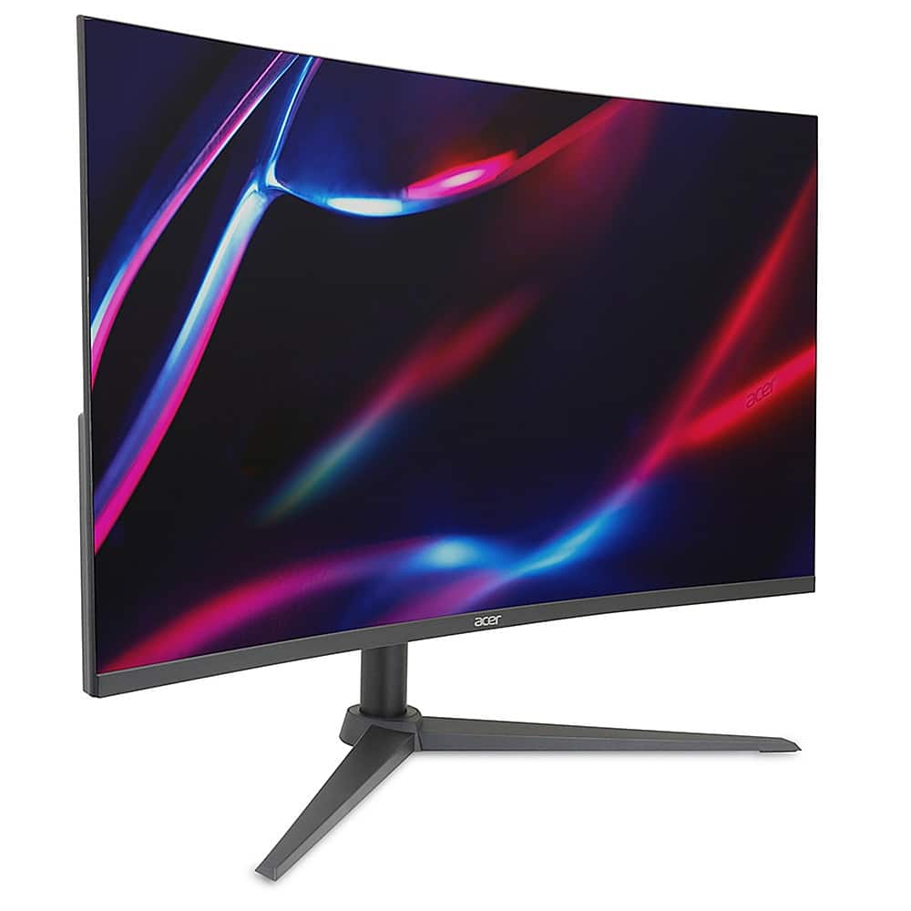 Acer - Nitro 31.5” WQHD Gaming Monitor, AMD FreeSync (1 x DP 1.4, 2 x HDMI 2.0 Ports & 1 x Audio Out) - Black