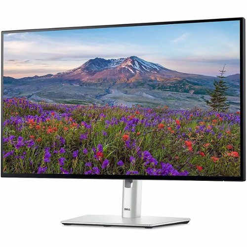 Dell - UltraSharp 23.8" IPS LED FHD 120Hz Monitor (USB, HDMI) - Silver
