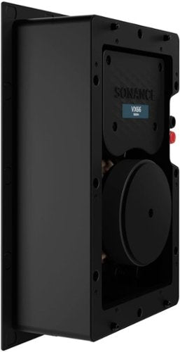 Sonance - VX66 RECTANGLE - Visual Experience Series 6" Medium 2-Way In Wall Speakers (Pair) - Paintable White