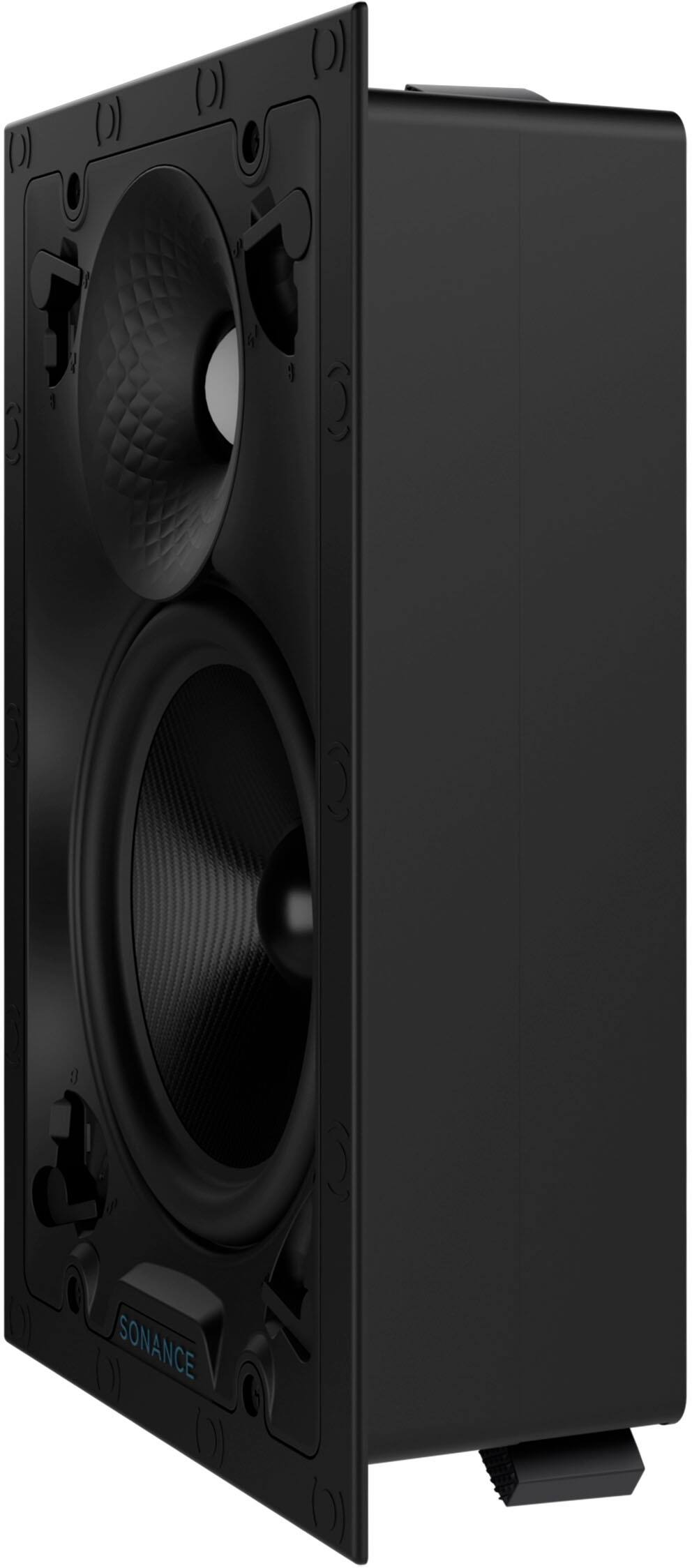 Sonance - VX66 RECTANGLE - Visual Experience Series 6" Medium 2-Way In Wall Speakers (Pair) - Paintable White