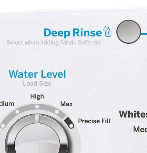 GE - 4.0 Cu. Ft. High-Efficiency Top Load Washer with Water Level Control - White