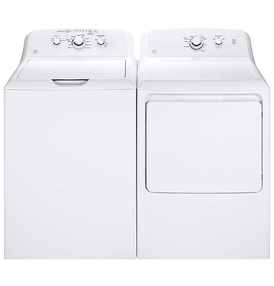 GE - 4.0 Cu. Ft. High-Efficiency Top Load Washer with Water Level Control - White