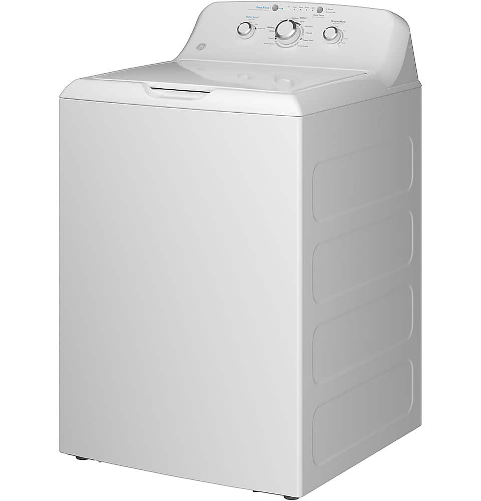 GE - 4.0 Cu. Ft. High-Efficiency Top Load Washer with Water Level Control - White