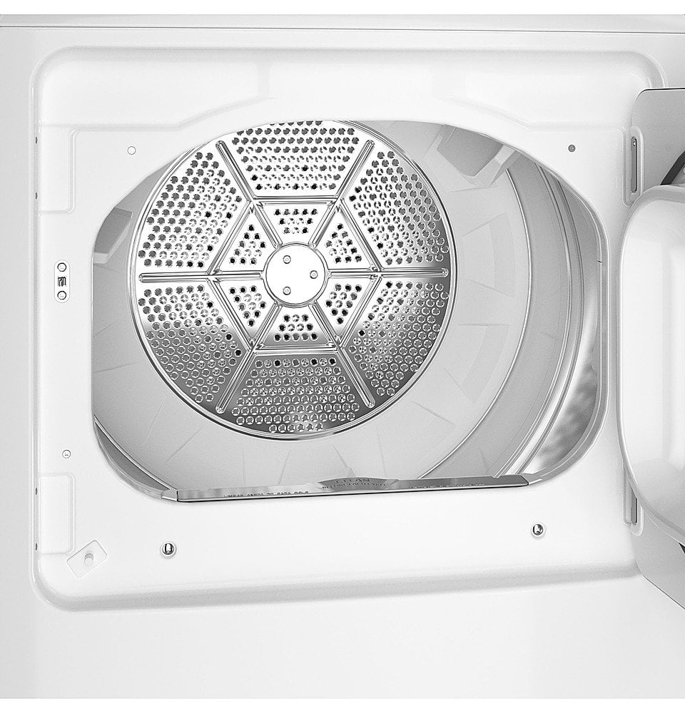 Hotpoint - 6.2 Cu. Ft. Electric Dryer with Auto Dry - White