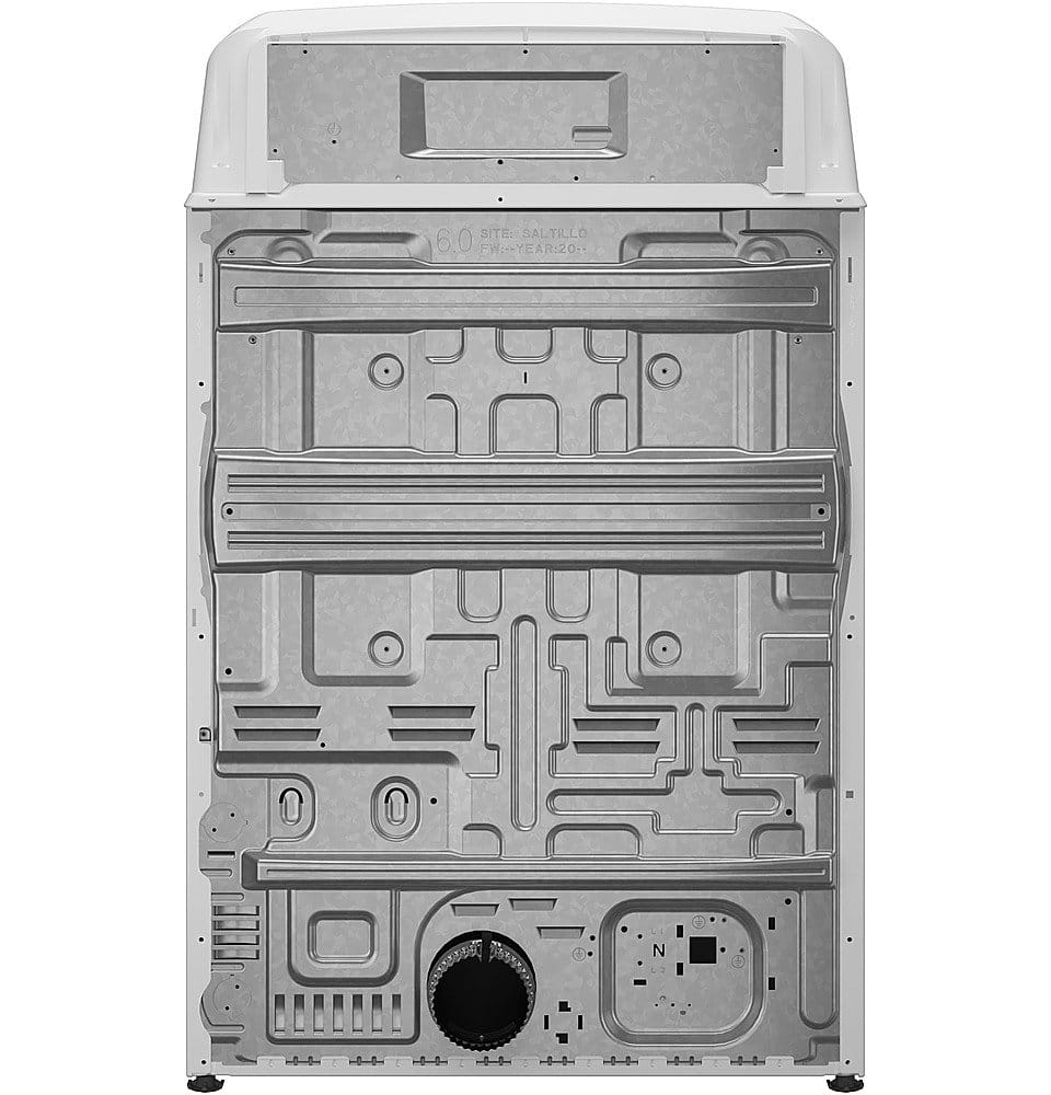 Hotpoint - 6.2 Cu. Ft. Electric Dryer with Auto Dry - White