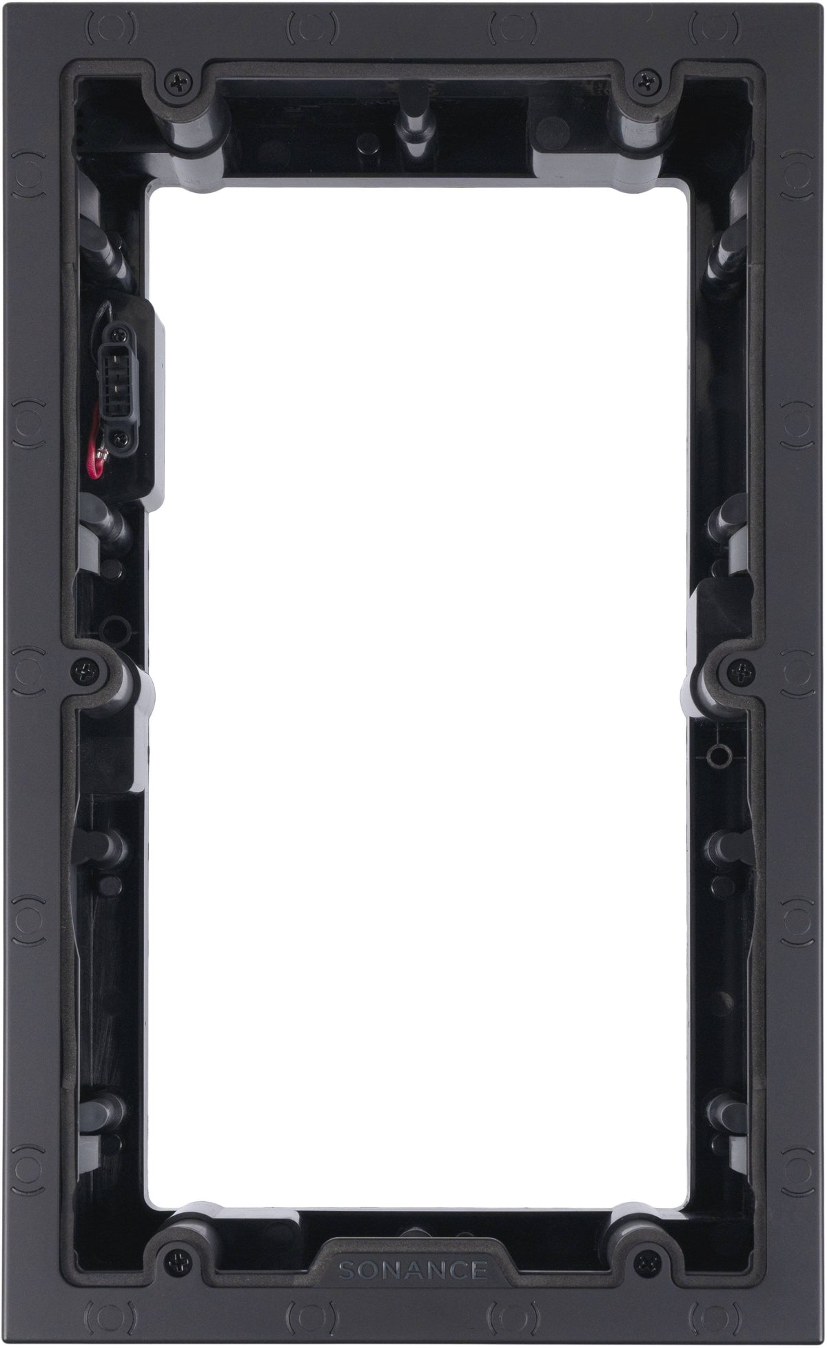 Sonance - VX86 RECTANGLE - Visual Experience Series 8" 2-Way In Wall Speakers (Pair) - Paintable White