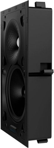 Sonance - VX86 RECTANGLE - Visual Experience Series 8" 2-Way In Wall Speakers (Pair) - Paintable White