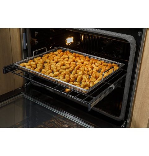 Air Fry Basket for Select GE, GE Profile, and Café Ranges - Stainless Steel