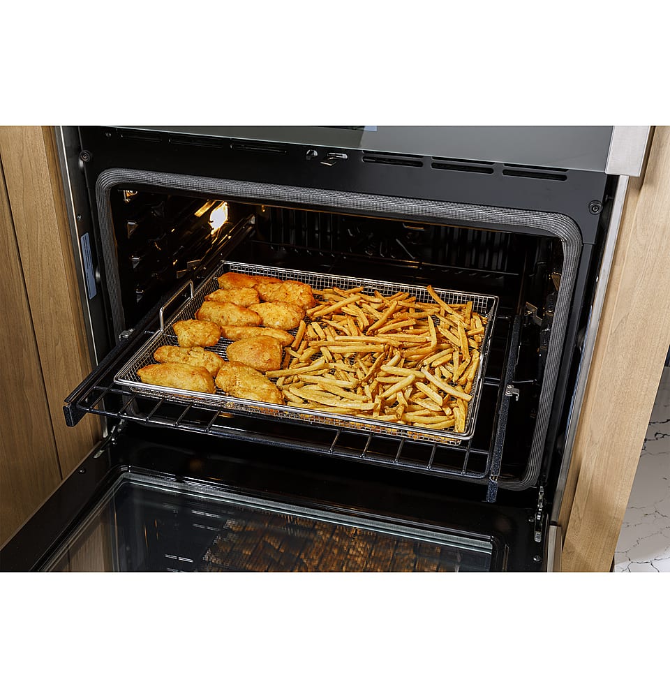 Air Fry Basket for Select GE, GE Profile, and Café Ranges - Stainless Steel