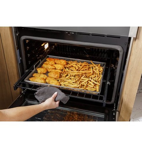 Air Fry Basket for Select GE, GE Profile, and Café Ranges - Stainless Steel
