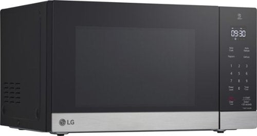 LG - 0.9 Cu. Ft. Countertop Microwave with Sensor Cooking and Smart Inverter - Stainless Steel