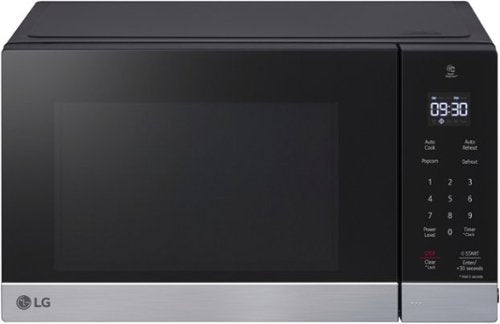 LG - 0.9 Cu. Ft. Countertop Microwave with Sensor Cooking and Smart Inverter - Stainless Steel