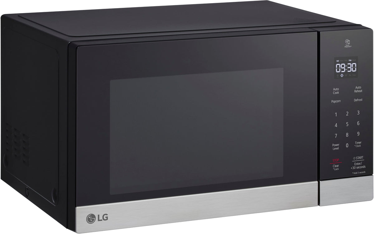 LG - 0.9 Cu. Ft. Countertop Microwave with Sensor Cooking and Smart Inverter - Stainless Steel