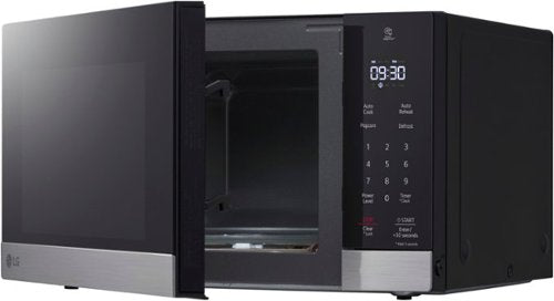 LG - 0.9 Cu. Ft. Countertop Microwave with Sensor Cooking and Smart Inverter - Stainless Steel