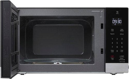 LG - 0.9 Cu. Ft. Countertop Microwave with Sensor Cooking and Smart Inverter - Stainless Steel