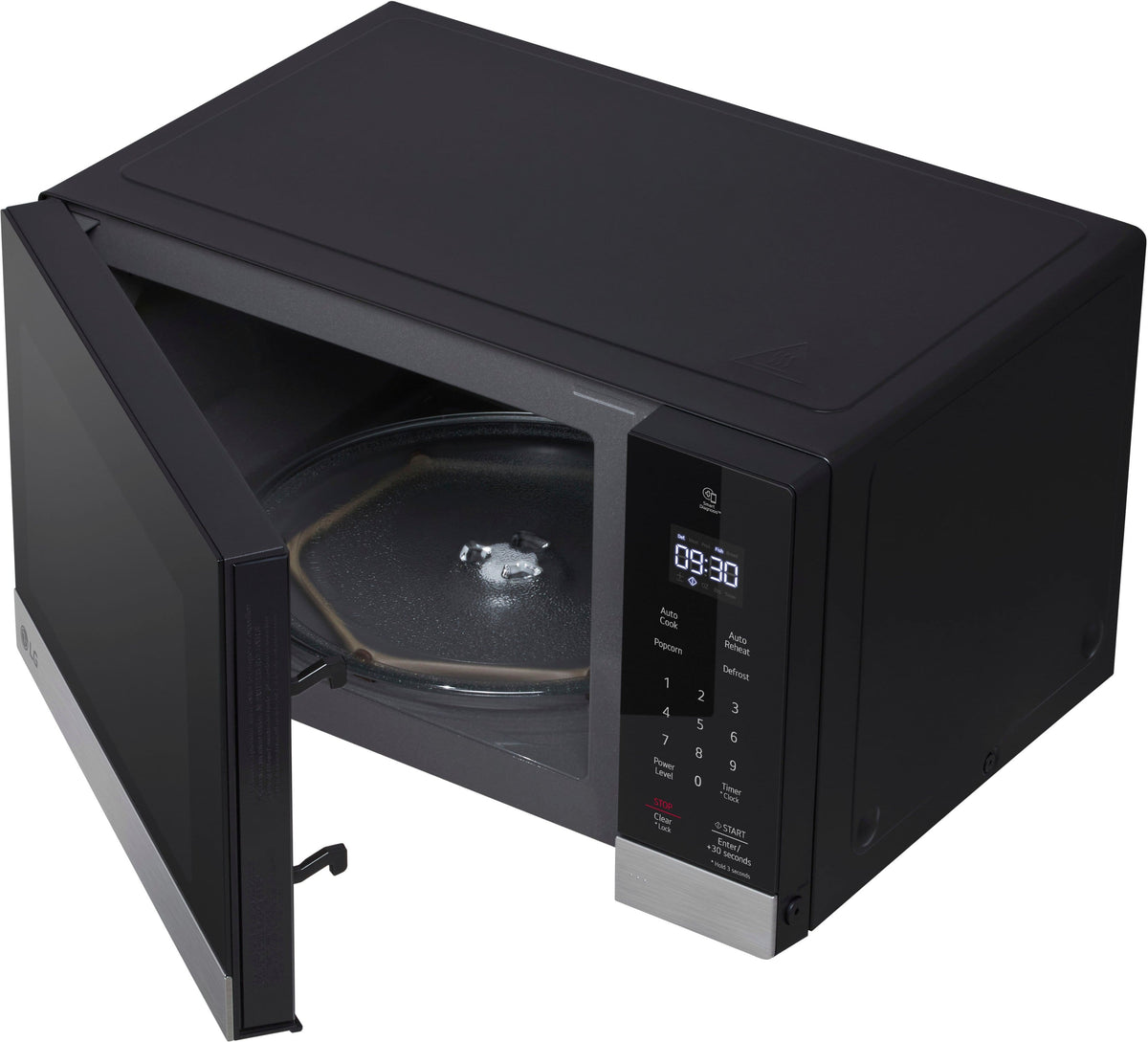 LG - 0.9 Cu. Ft. Countertop Microwave with Sensor Cooking and Smart Inverter - Stainless Steel