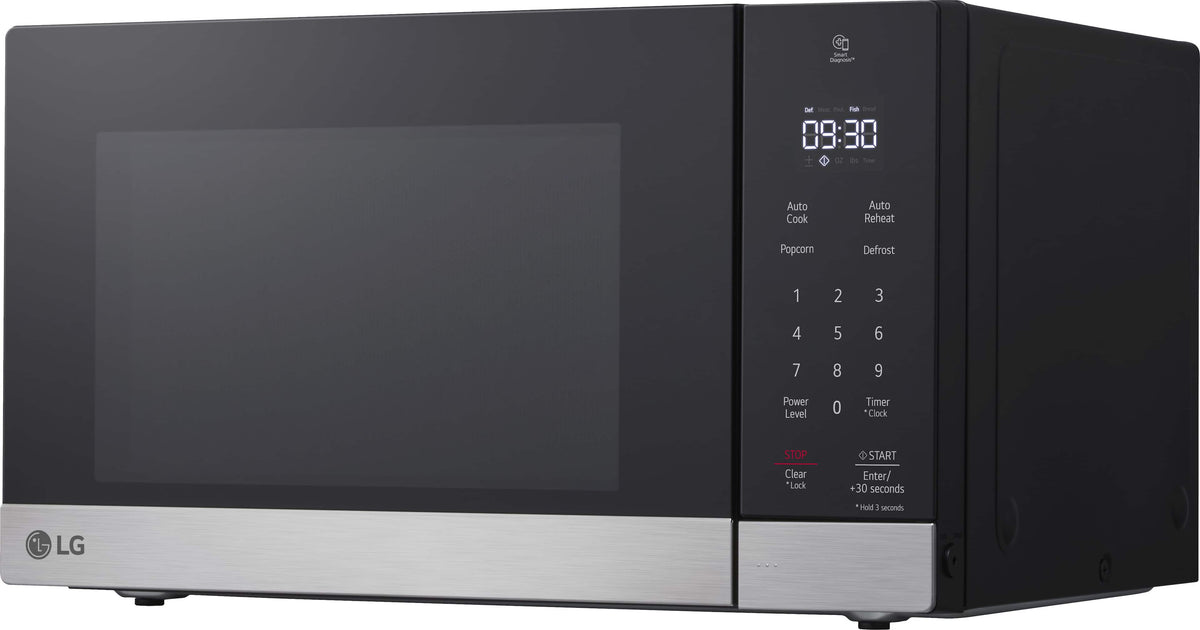 LG - 0.9 Cu. Ft. Countertop Microwave with Sensor Cooking and Smart Inverter - Stainless Steel