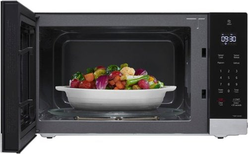 LG - 1.5 Cu. Ft. Countertop Microwave with Sensor Cooking and Smart Inverter - Stainless Steel