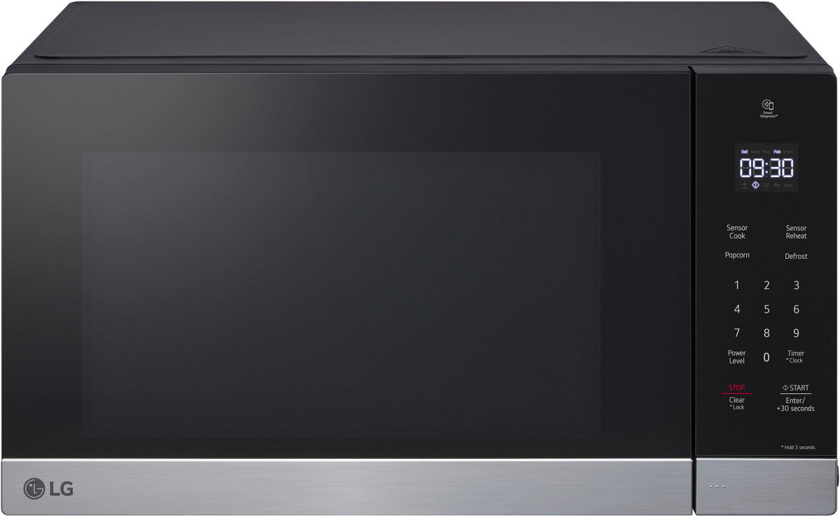 LG - 1.5 Cu. Ft. Countertop Microwave with Sensor Cooking and Smart Inverter - Stainless Steel