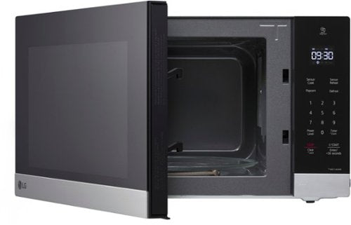 LG - 1.5 Cu. Ft. Countertop Microwave with Sensor Cooking and Smart Inverter - Stainless Steel