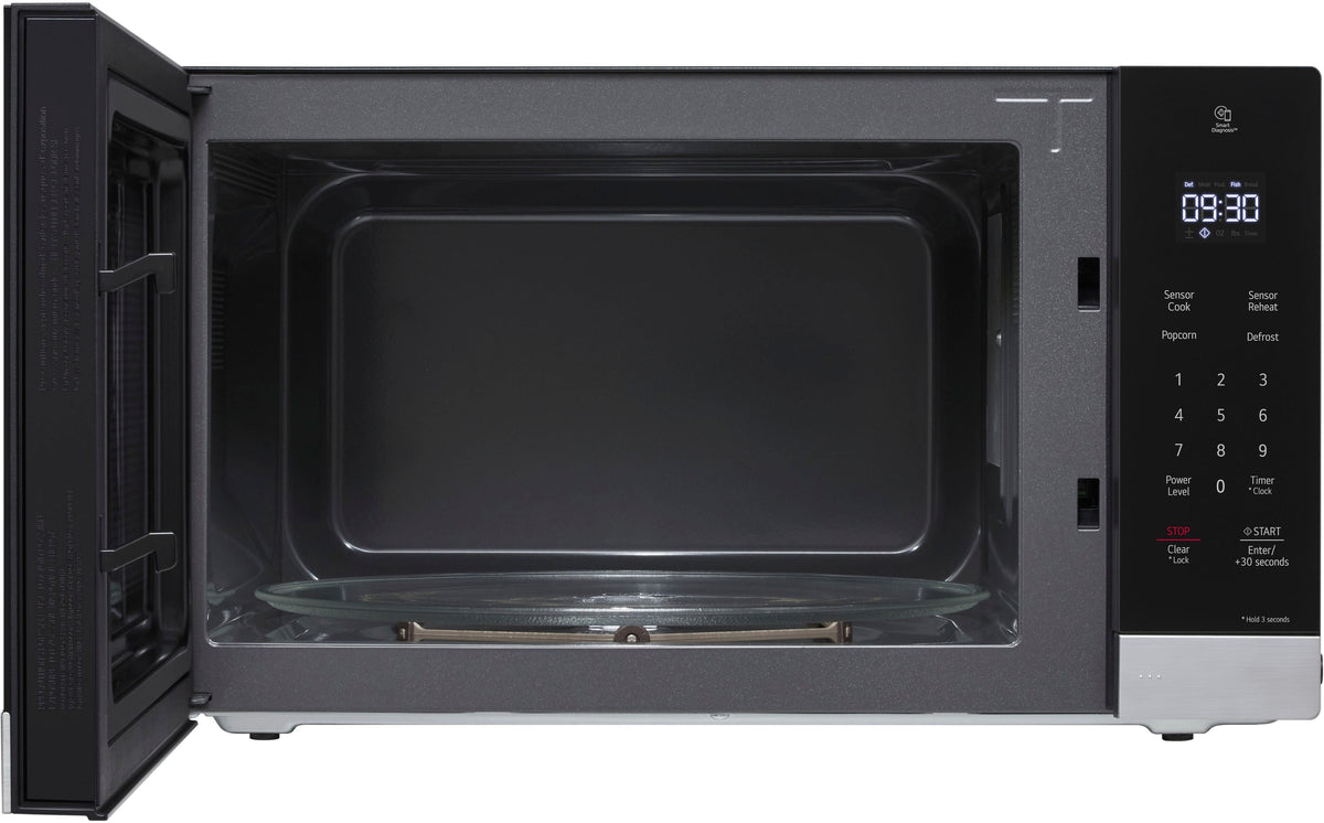 LG - 1.5 Cu. Ft. Countertop Microwave with Sensor Cooking and Smart Inverter - Stainless Steel