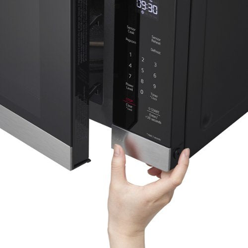 LG - 1.5 Cu. Ft. Countertop Microwave with Sensor Cooking and Smart Inverter - Stainless Steel
