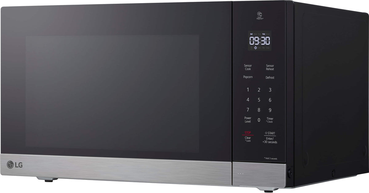 LG - 1.5 Cu. Ft. Countertop Microwave with Sensor Cooking and Smart Inverter - Stainless Steel