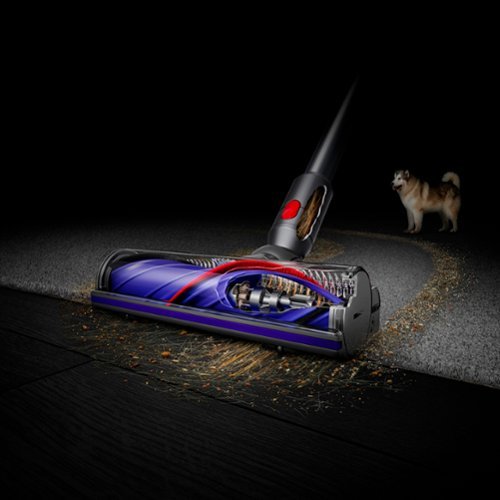 Dyson - V11 Plus Cordless Vacuum - Nickel/Purple