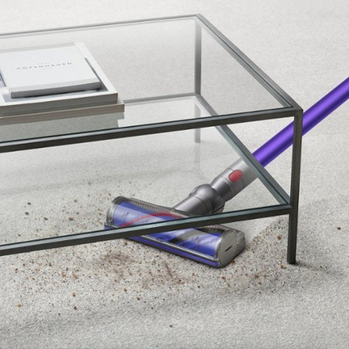 Dyson - V11 Plus Cordless Vacuum - Nickel/Purple
