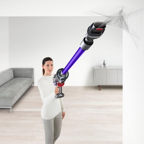 Dyson - V11 Plus Cordless Vacuum - Nickel/Purple