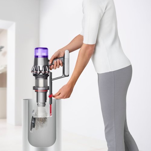 Dyson - V11 Plus Cordless Vacuum - Nickel/Purple