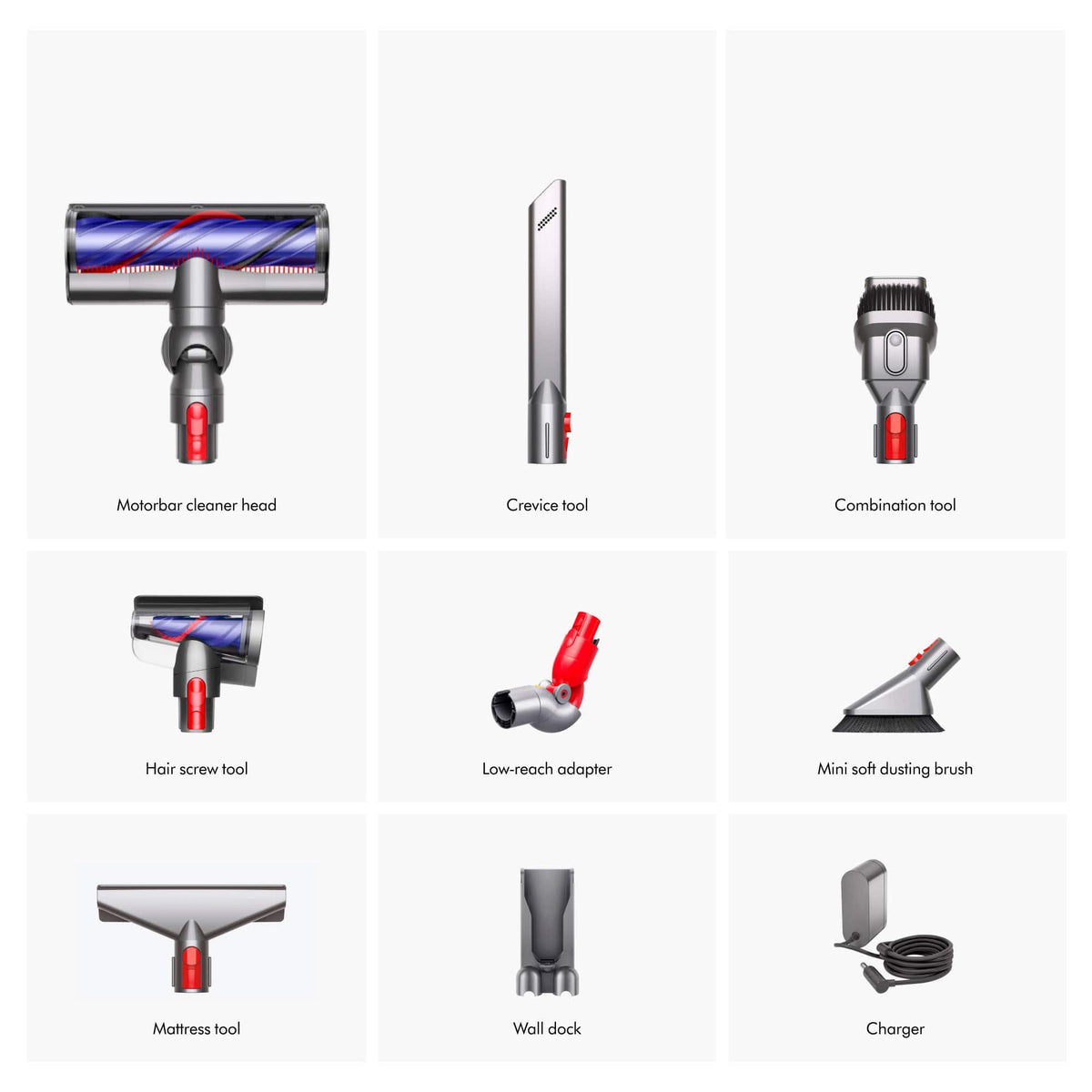 Dyson - V11 Plus Cordless Vacuum - Nickel/Purple