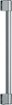 Professional Series Handle Kit for Select Thermador Under Counter Refrigerators - Stainless Steel
