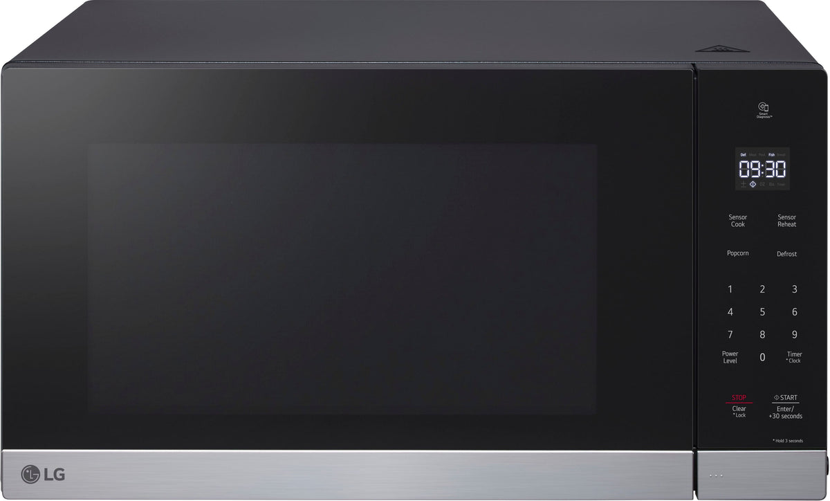 LG - 2.0 Cu. Ft. Countertop Microwave with Sensor Cooking and Smart Inverter - Stainless Steel
