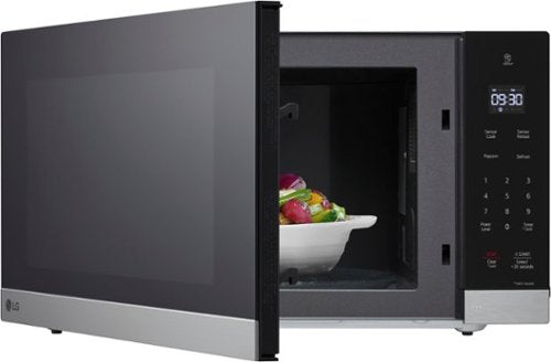 LG - 2.0 Cu. Ft. Countertop Microwave with Sensor Cooking and Smart Inverter - Stainless Steel