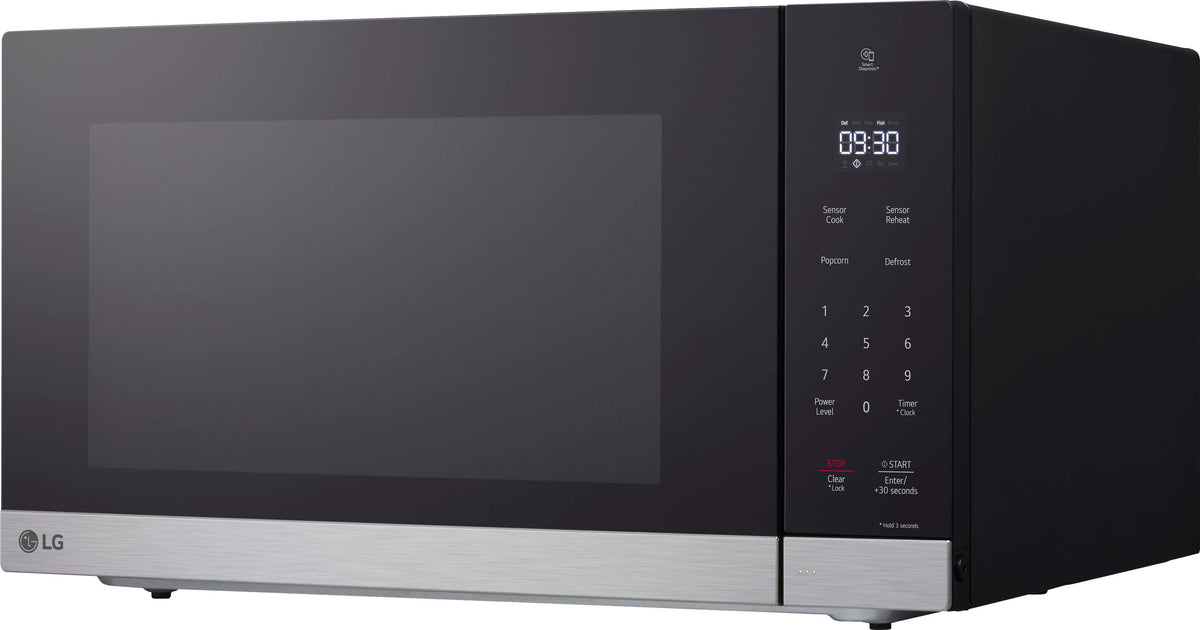 LG - 2.0 Cu. Ft. Countertop Microwave with Sensor Cooking and Smart Inverter - Stainless Steel