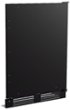 Zephyr - Solid Panel Ready Door Kit with Kickplate - Black