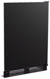 Zephyr - Solid Panel Ready Door Kit with Kickplate - Black