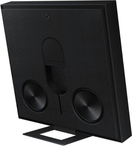 Samsung - HW-LS60D Music Frame Smart Speaker/Picture Frame, Dolby Atmos - Black