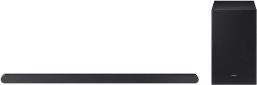 Samsung - HW-S700D 3.1 Channel S-Series Soundbar with Wireless Subwoofer, Dolby Atmos and Q-Symphony - Titan Black