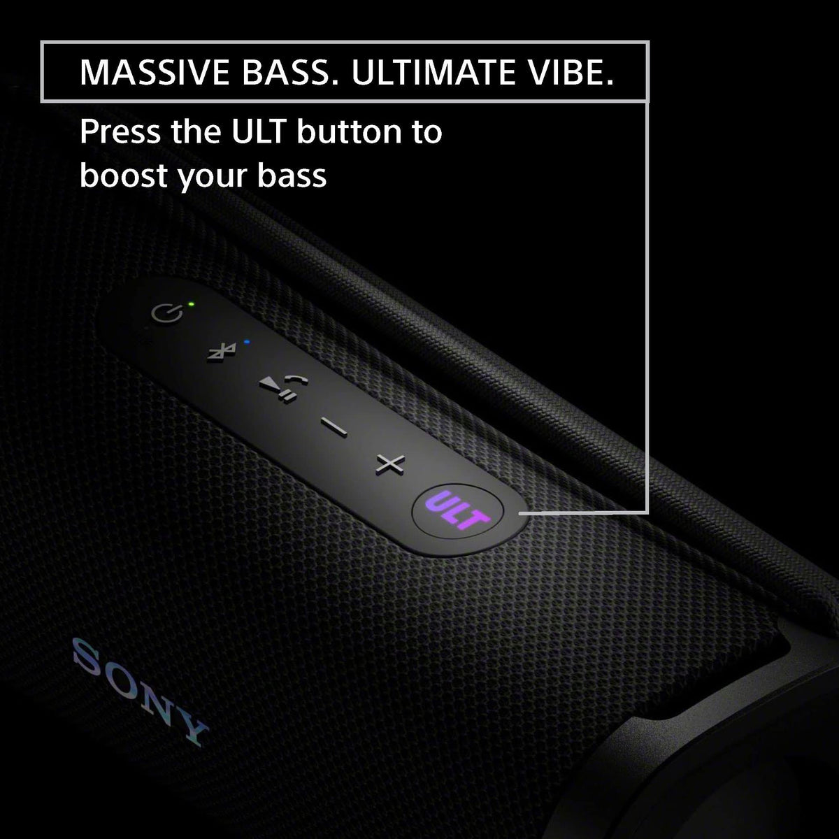 Sony - ULT FIELD 1 Wireless Speaker - Black